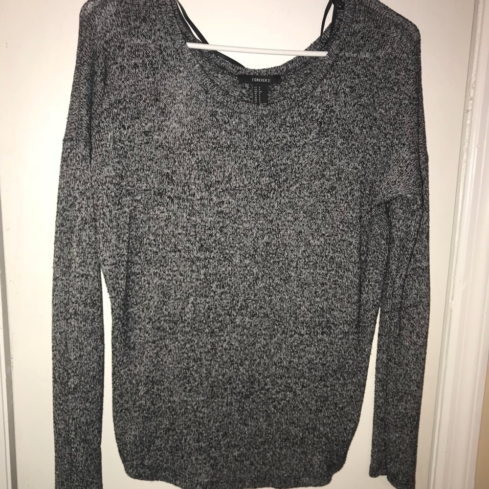 Sheer Forever 21 Sweater